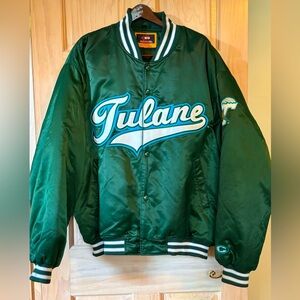 VINTAGE Tulane Varsity Bomber Jacket